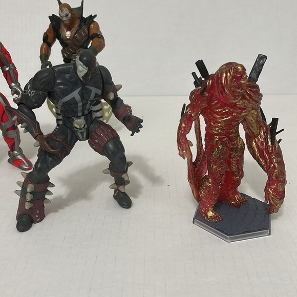 Set 5 Action Figures: Marvel Ghost Rider Lord Zedd Spawn Chapel Exo Skeleton + 1 - Picture 8 of 9